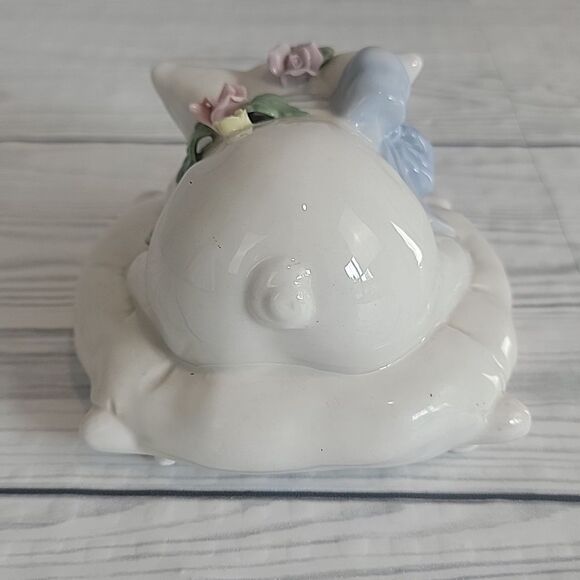 Heritage House "Dumpling" Soft & Sweet fine porcelain music box vintage - Picture 3 of 9